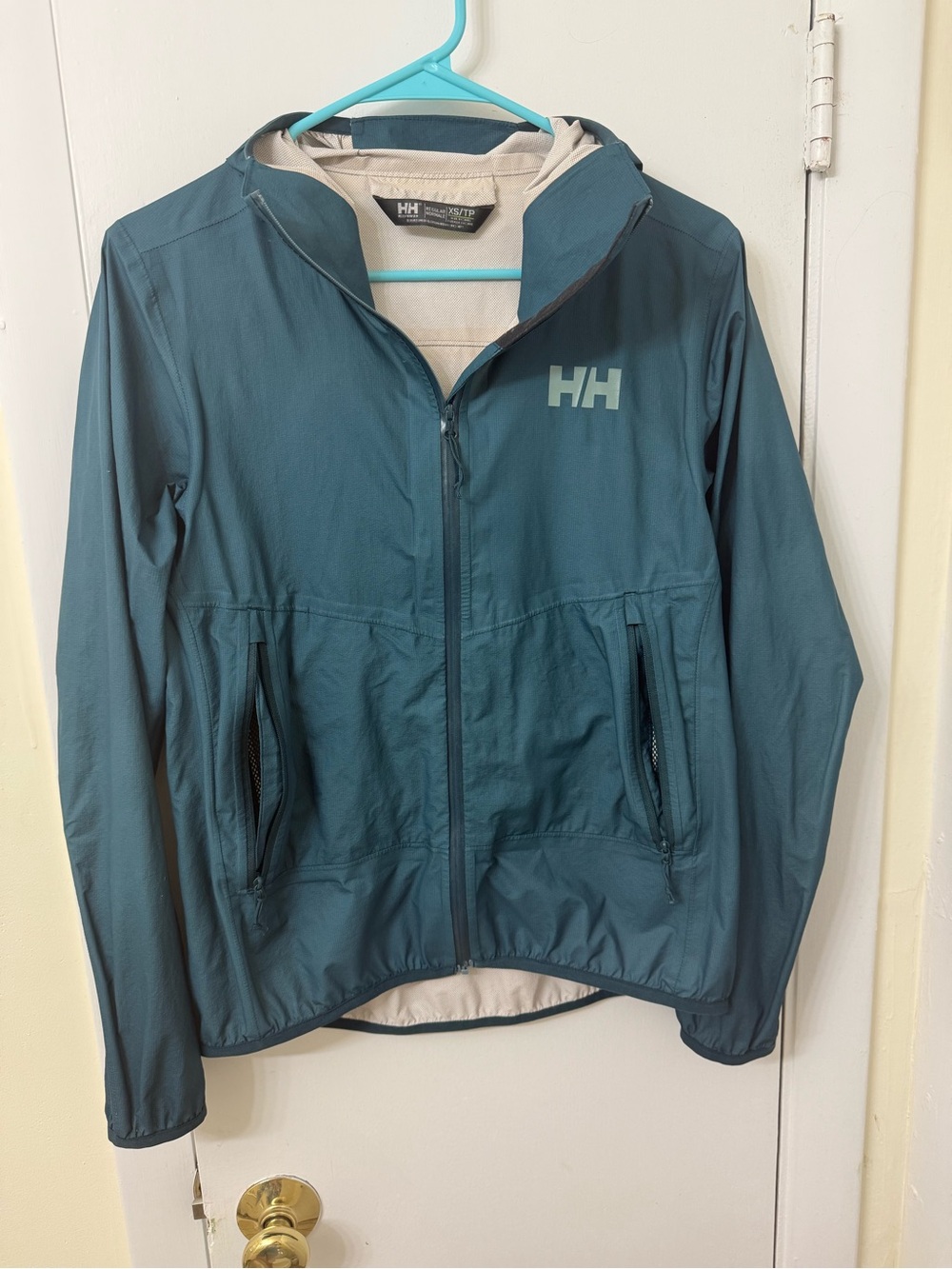 Helly Hansen Verglas 2.5L Packable Waterproof Jacket Dark Creek Blue XS